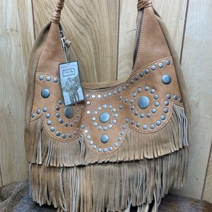 Tasha Polizzi BoHo Western Leather Purse
